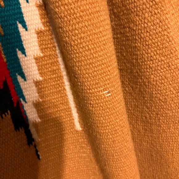 Antique Chimayo Hand Woven 100% Wool Coat - Picture 6 of 6